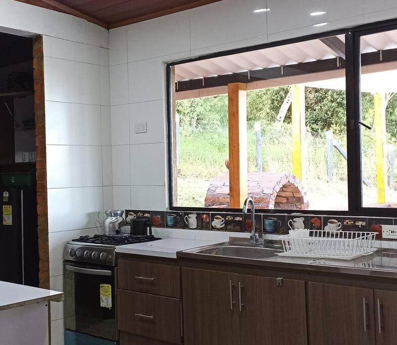 Hermosa Casa Campestre Moderna "Rancho La Marina" Chiquinquira  Luaran gambar